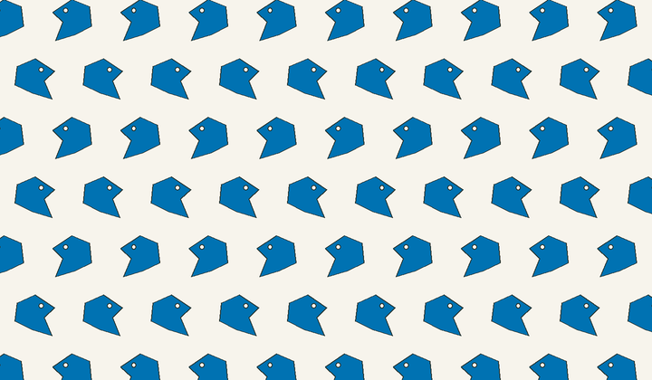 Static perfect 1-colouring for group g11: asymmetric motifs carry phase colours for Conway type ××.