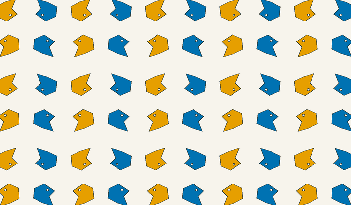 Static perfect 2-colouring for group g57: asymmetric motifs carry phase colours for Conway type 22*/2222.