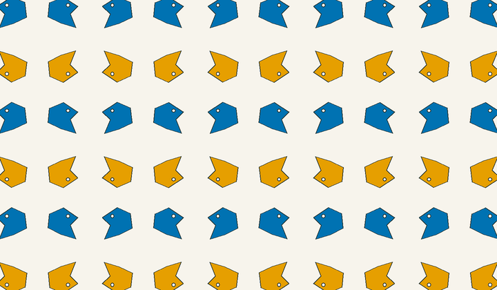 Static perfect 2-colouring for group g60: asymmetric motifs carry phase colours for Conway type *2222/**.