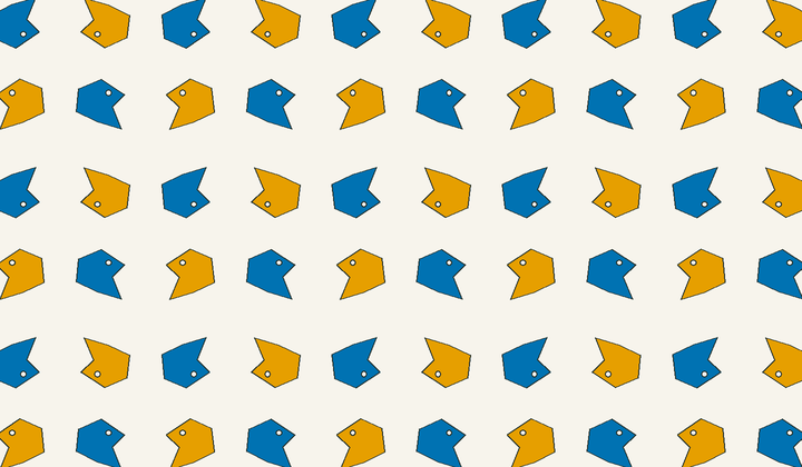 Static perfect 2-colouring for group g61: asymmetric motifs carry phase colours for Conway type 22*/××.