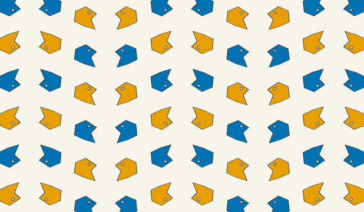 Static perfect 2-colouring for group g66: asymmetric motifs carry phase colours for Conway type 22*/22*.