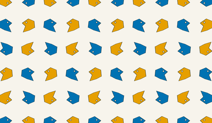 Static perfect 2-colouring for group g69: asymmetric motifs carry phase colours for Conway type 2*22/2222.