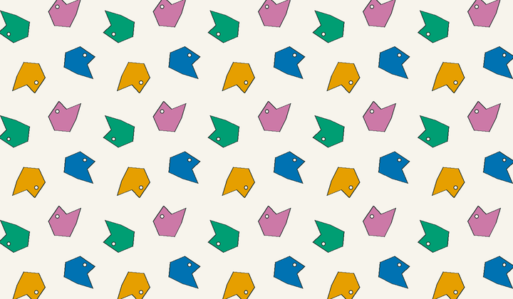 Static perfect 4-colouring for group g97: asymmetric motifs carry phase colours for Conway type 442⁴/◦.