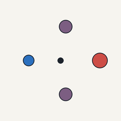 Discs realizing the same dihedral D4 spacetime action