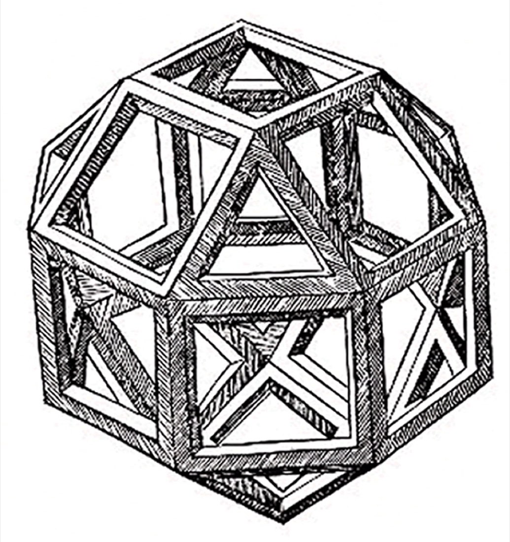 Leonardo's polyhedra for De divina proportione